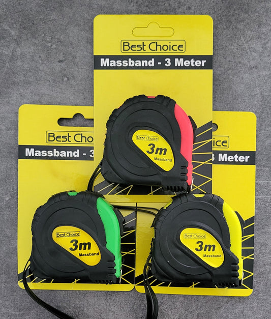 Massband Rolle 3m